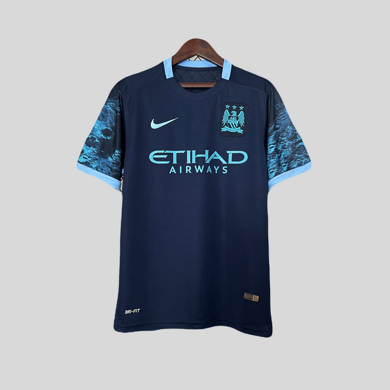 CAMISETA MANCHESTER CITY II 15/16 HOMBRE (RETRO) - TIENDA DEL JUGADOR