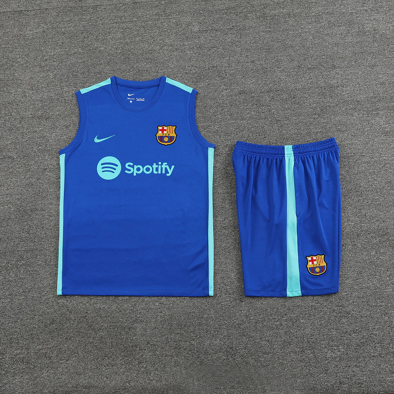 BARCELONA CONJUNTO SIN MANGAS ENTRENAMIENTO 23/24 HOMBRE - TIENDA DEL JUGADOR