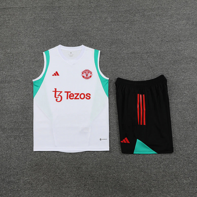 MANCHESTER UNITED CONJUNTO SIN MANGAS ENTRENAMIENTO 23/24 HOMBRE - TIENDA DEL JUGADOR