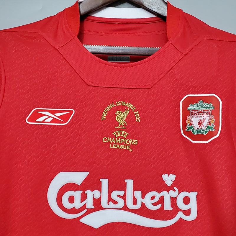 LIVERPOOL I 2005 LIGA DE CAMPEONES HOMBRE (RETRO) - TIENDA DEL JUGADOR