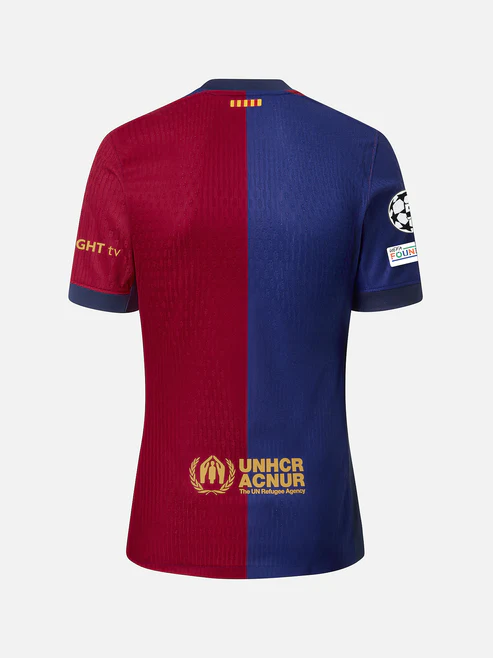 CAMISETA BARCELONA I 24/25 HOMBRE CON PARCHE CHAMPIONS LEAGUE