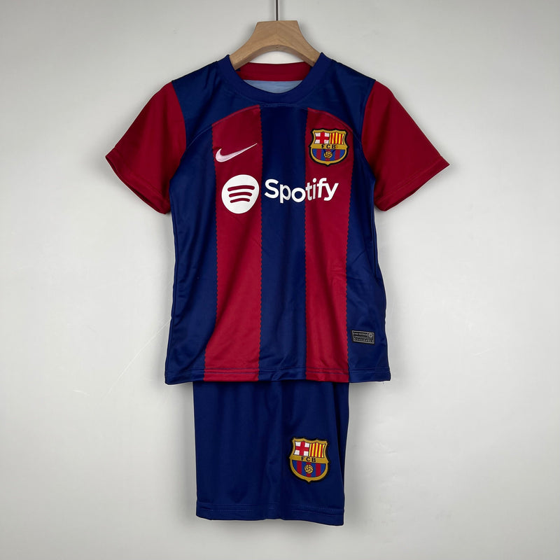 BARCELONA I 23/24 CONJUNTO INFANTIL - TIENDA DEL JUGADOR