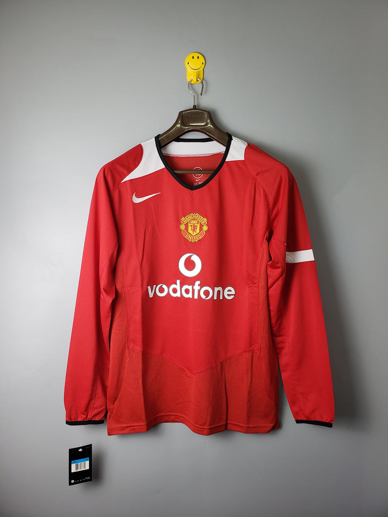 MANCHESTER UNITED I 2005 HOMBRE (RETRO) MANGA LARGA - TIENDA DEL JUGADOR