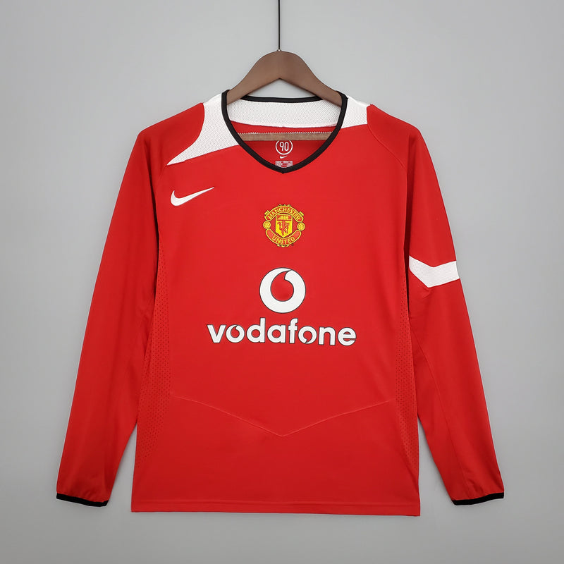 MANCHESTER UNITED I 04/05 HOMBRE (RETRO) MANGA LARGA - TIENDA DEL JUGADOR