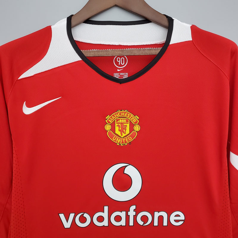 MANCHESTER UNITED I 04/05 HOMBRE (RETRO) MANGA LARGA - TIENDA DEL JUGADOR