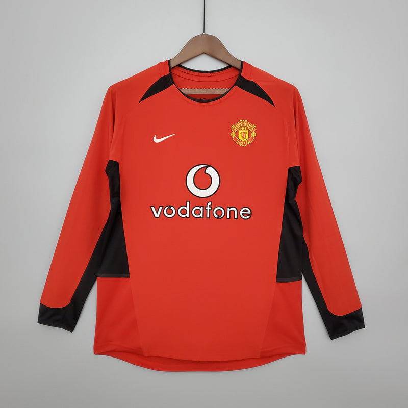 MANCHESTER UNITED I 02/03 HOMBRE (RETRO) MANGA LARGA - TIENDA DEL JUGADOR