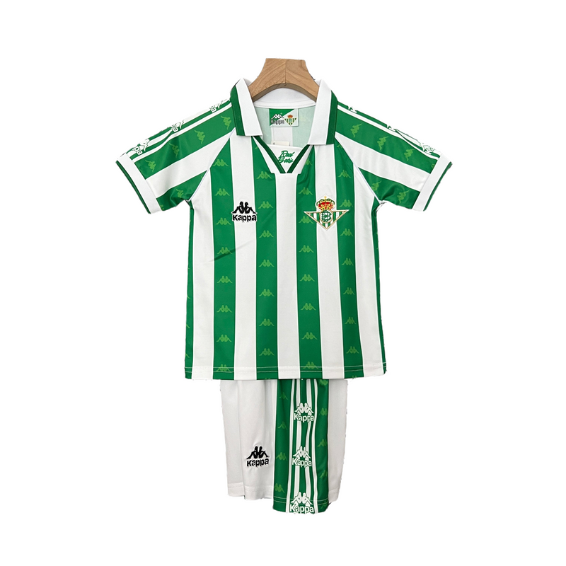 CAMISETA REAL BETIS I 95/97 CONJUNTO INFANTIL (RETRO) - TIENDA DEL JUGADOR