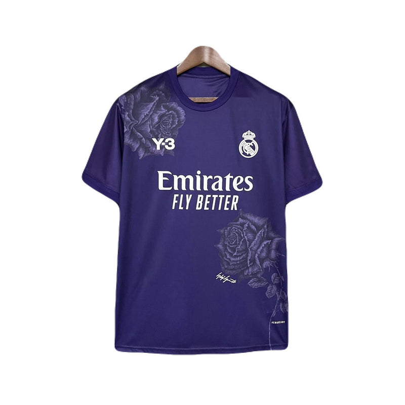 CAMISETA REAL MADRID Y-3 MORADA 24/25 HOMBRE - TIENDA DEL JUGADOR