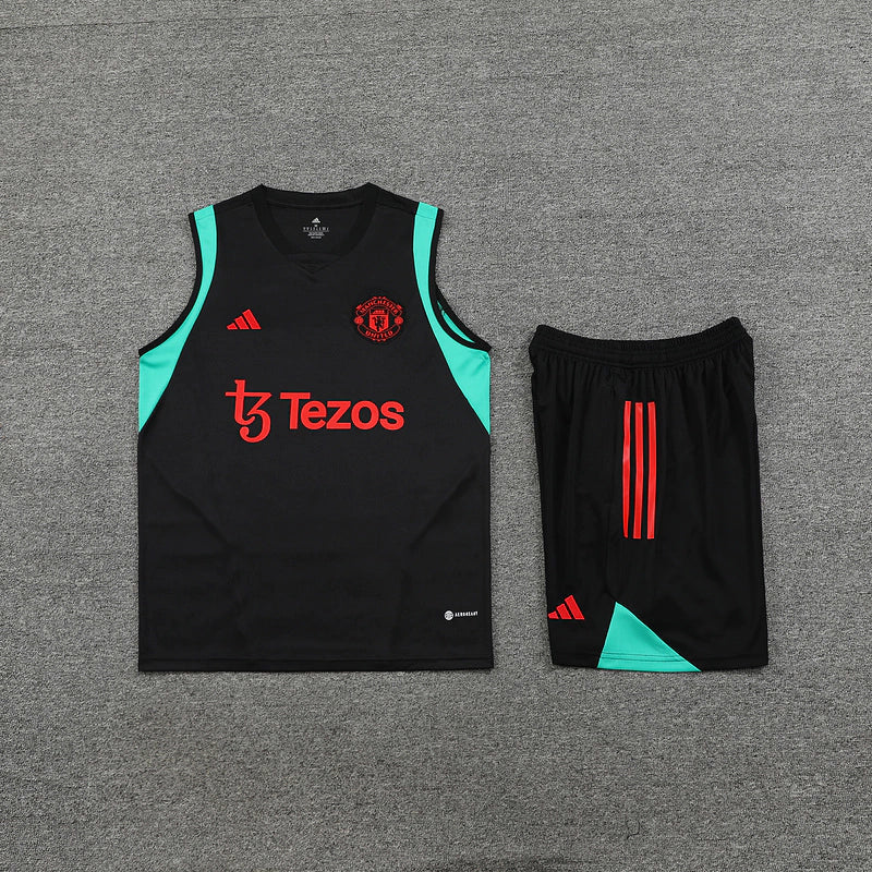 MANCHESTER UNITED CONJUNTO SIN MANGAS ENTRENAMIENTO 23/24 HOMBRE - TIENDA DEL JUGADOR