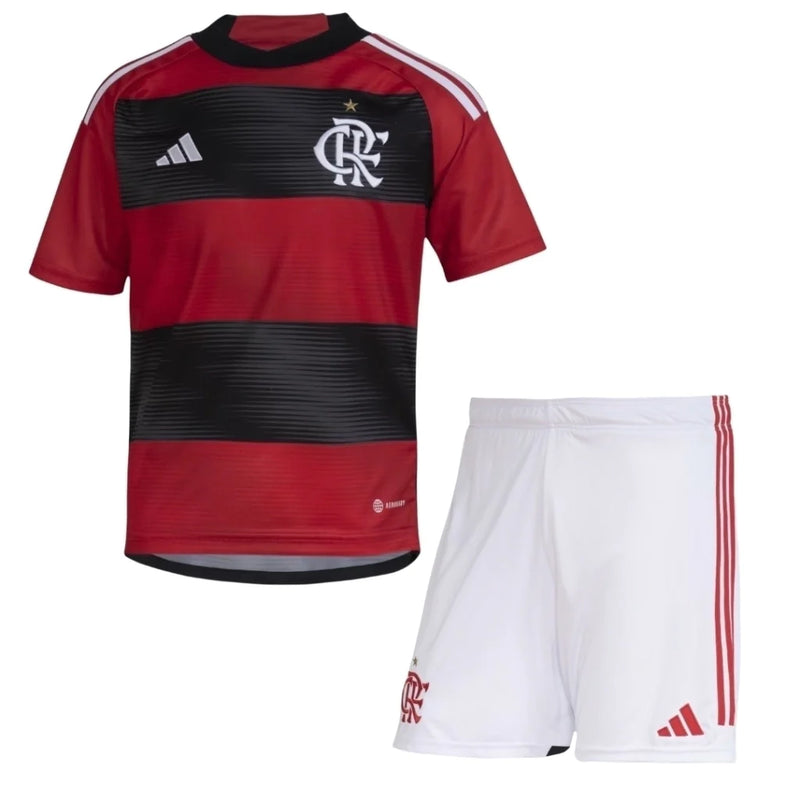 CAMISETA FLAMENGO I 23/24 CONJUNTO INFANTIL - TIENDA DEL JUGADOR