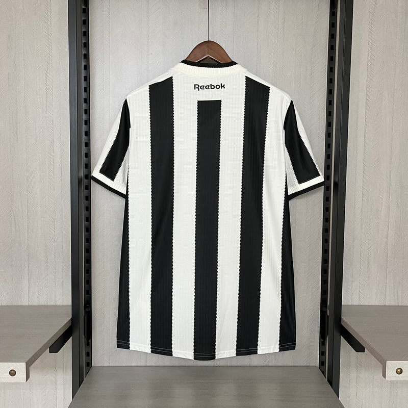 CAMISETA BOTAFOGO I COM 24/25 - COM PATCHS CAMPEÃO LIBERTADORES - HOMBRE