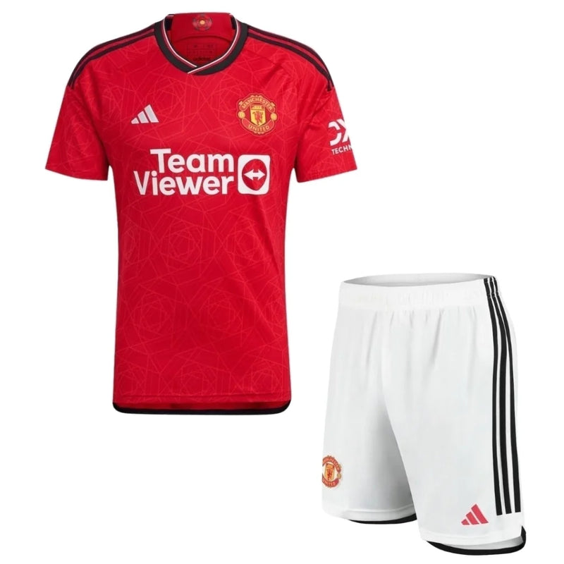 CAMISETA MANCHESTER UNITED I 23/24 CONJUNTO INFANTIL - TIENDA DEL JUGADOR