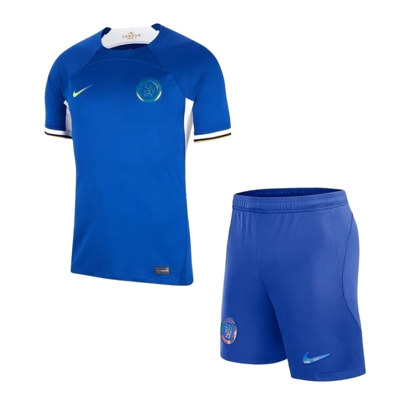 CAMISETA CHELSEA 23/24 CONJUNTO INFANTIL - TIENDA DEL JUGADOR