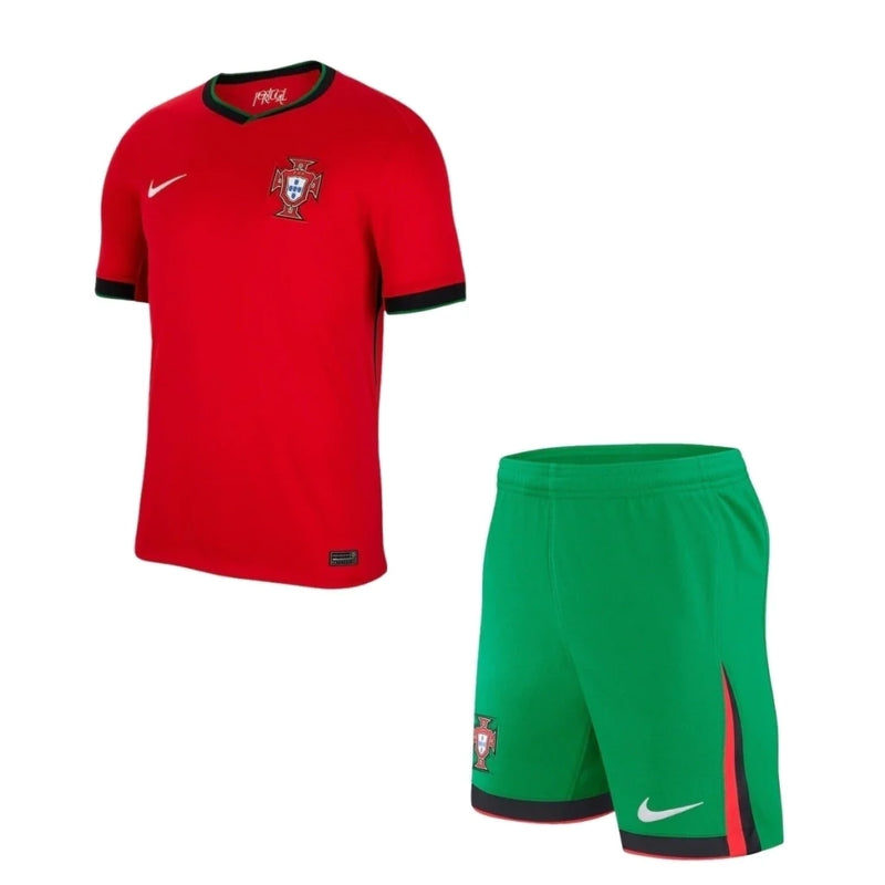 CAMISETA PORTUGAL I EURO 2024 CONJUNTO INFANTIL - TIENDA DEL JUGADOR