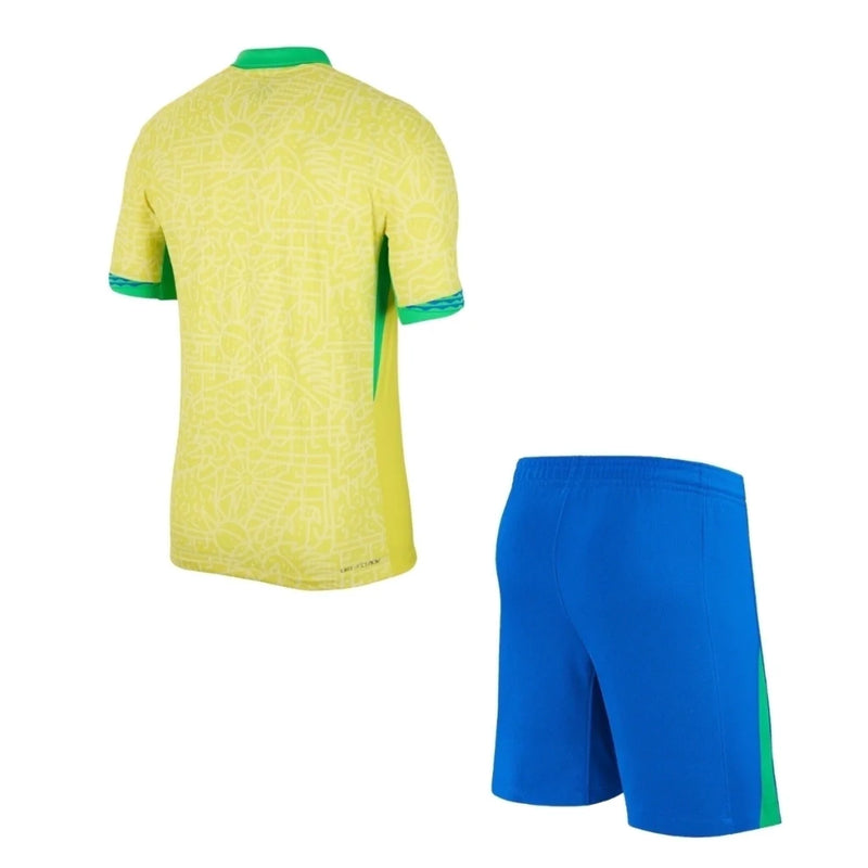 CAMISETA BRASIL I COPA AMÉRICA 2024 CONJUNTO INFANTIL - TIENDA DEL JUGADOR