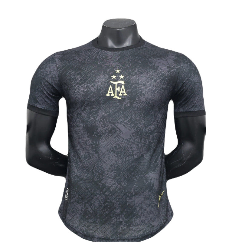 CAMISETA ARGENTINA EDICIÓN LIMITADA BLACK 2024 HOMBRE (VERSIÓN JUGADOR) - TIENDA DEL JUGADOR