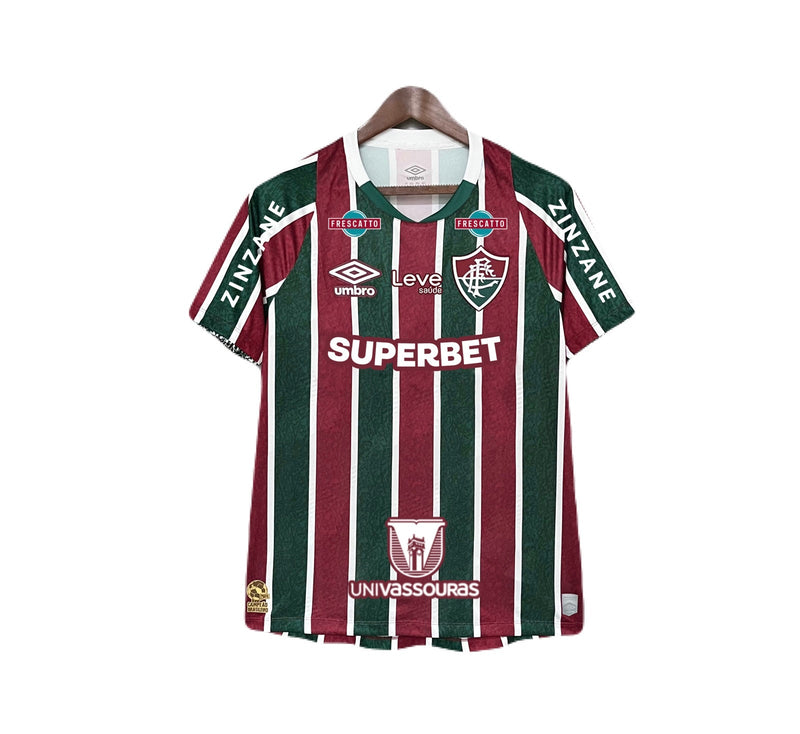 CAMISETA FLUMINENSE I TODOS LOS PATROCINADORES 24/25 HOMBRE - TIENDA DEL JUGADOR