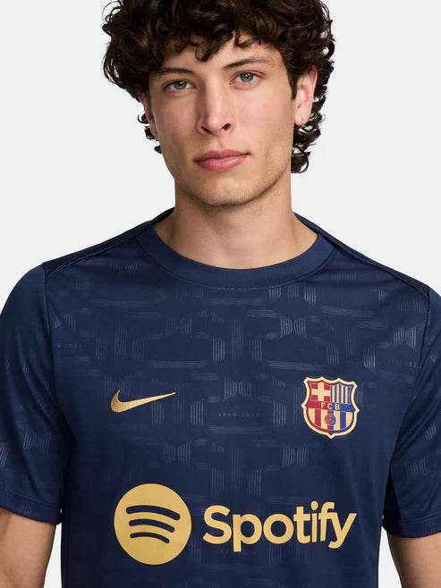 CAMISETA DE PREPARTIDO LOCAL DEL FC BARCELONA 24/25