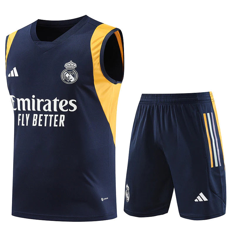 CONJUNTO SIN MANGAS REAL MADRID ENTRENAMIENTO III 23/24 HOMBRE - TIENDA DEL JUGADOR