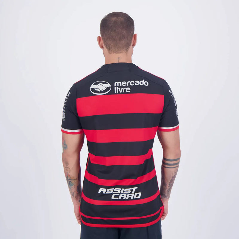 CAMISETA FLAMENGO I TODOS LOS PATROCINADORES 24/25 HOMBRE