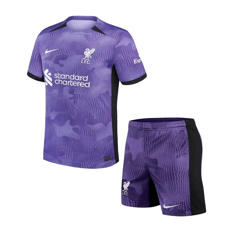 LIVERPOOL PORTERO 23/24 CONJUNTO INFANTIL