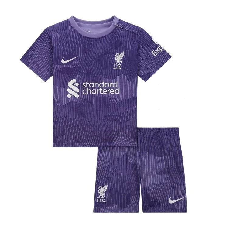 LIVERPOOL PORTERO 23/24 CONJUNTO INFANTIL