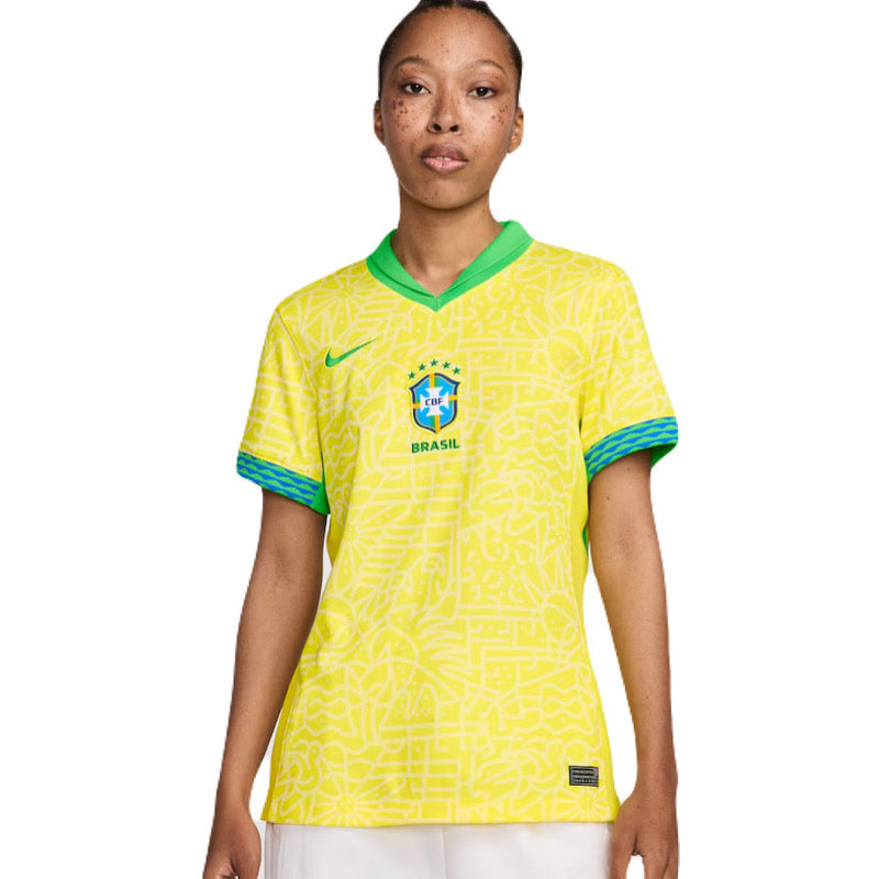 CAMISETA BRASIL I EURO 2024 MUJER