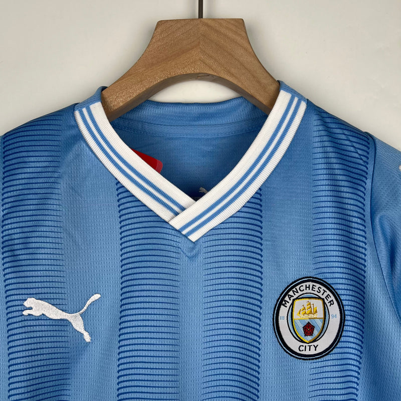 MANCHESTER CITY I 23/24 CONJUNTO INFANTIL - TIENDA DEL JUGADOR