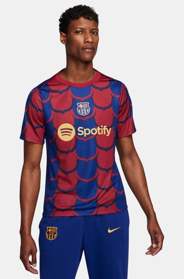 CAMISETA BARCELONA CALENTAMIENTO  I 24/25 HOMBRE