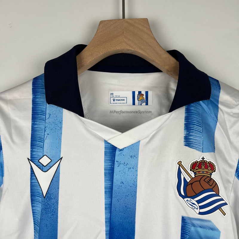 REAL SOCIEDAD I 23/24 CONJUNTO INFANTIL - TIENDA DEL JUGADOR