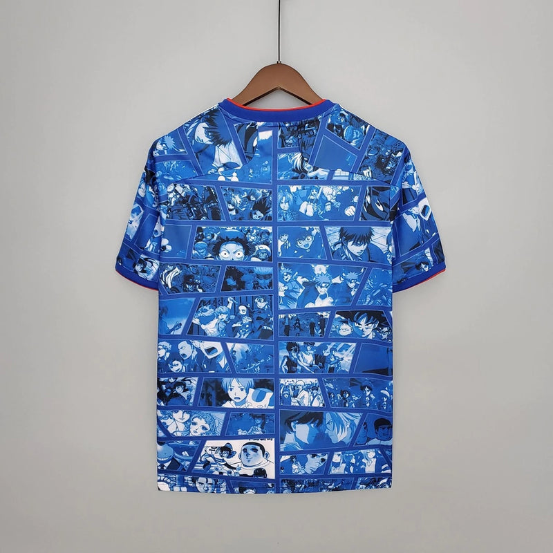 CAMISETA SELECCIÓN JAPÓN ANIME 21/22 AZUL - HOMBRE