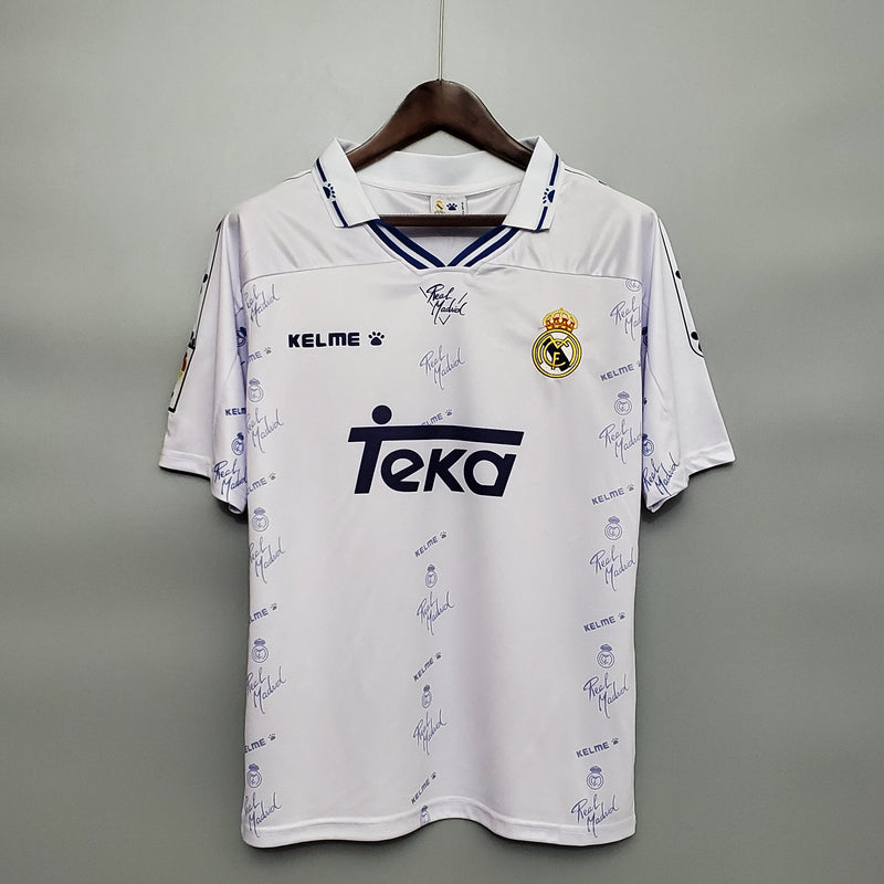 CAMISETA REAL MADRID I 94/96 HOMBRE (RETRO) - TIENDA DEL JUGADOR