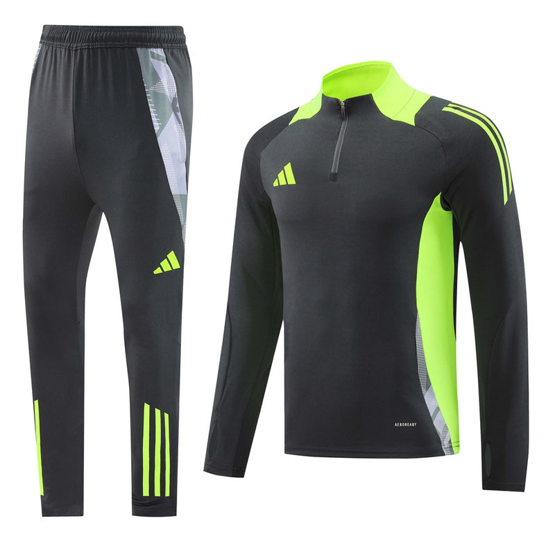 CONJUNTO ADIDAS CHAQUETA SIN CAPUCHA Y PANTALON HOMBRE - TIENDA DEL JUGADOR