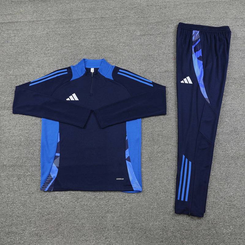 CONJUNTO ADIDAS CHAQUETA SIN CAPUCHA Y PANTALON HOMBRE - TIENDA DEL JUGADOR