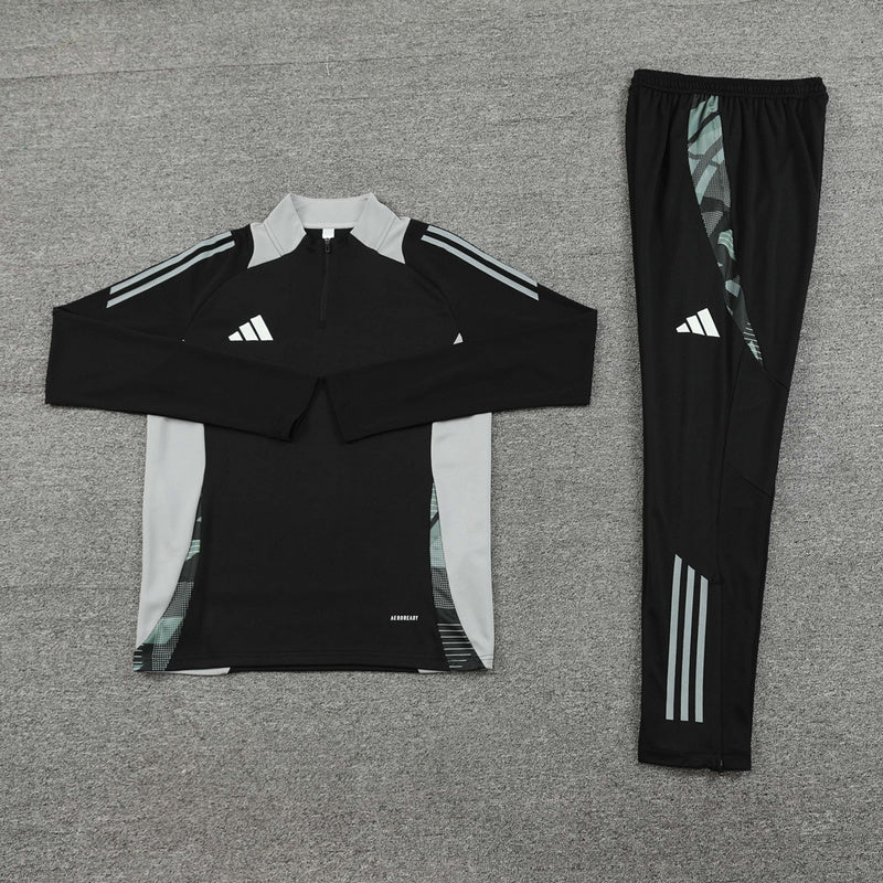 CONJUNTO ADIDAS CHAQUETA SIN CAPUCHA Y PANTALON HOMBRE - TIENDA DEL JUGADOR