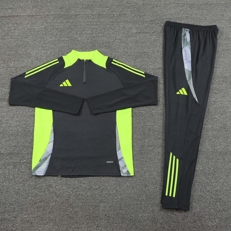 CONJUNTO ADIDAS CHAQUETA SIN CAPUCHA Y PANTALON HOMBRE - TIENDA DEL JUGADOR