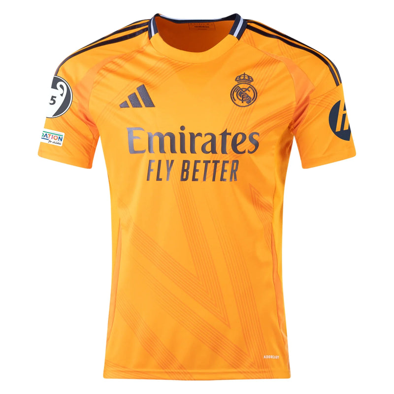 CAMISETA REAL MADRID II 24/25 HOMBRE - VINI JR 7 - CON PARCHE CHAMPIONS LEAGUE