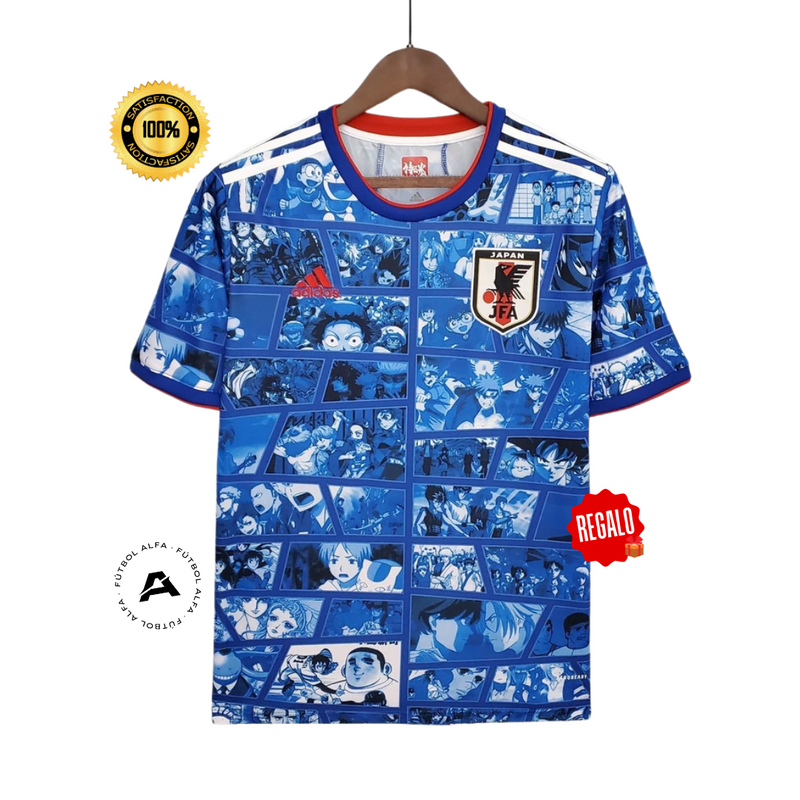 CAMISETA SELECCIÓN JAPÓN ANIME 21/22 AZUL - HOMBRE