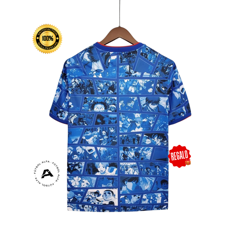 CAMISETA SELECCIÓN JAPÓN ANIME 21/22 AZUL - HOMBRE