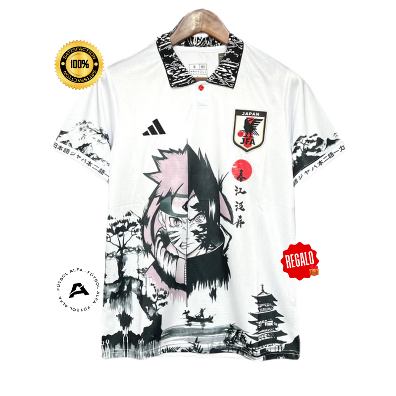 CAMISETA JAPÓN - EDICIÓN NARUTO UZUMAKI Y SASUKE UCHIHA 24/25 - HOMBRE