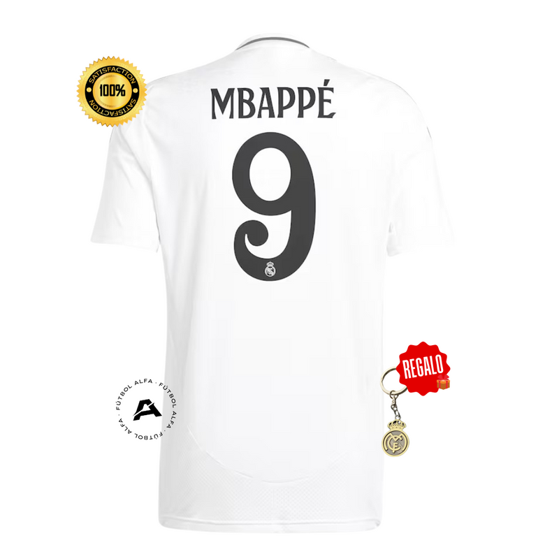 CAMISETA REAL MADRID I 24/25 HOMBRE - MBAPPÉ 9