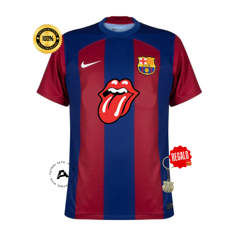 CAMISETA BARCELONA EDICIÓN LIMITADA Rolling Stones  23/24 HOMBRE