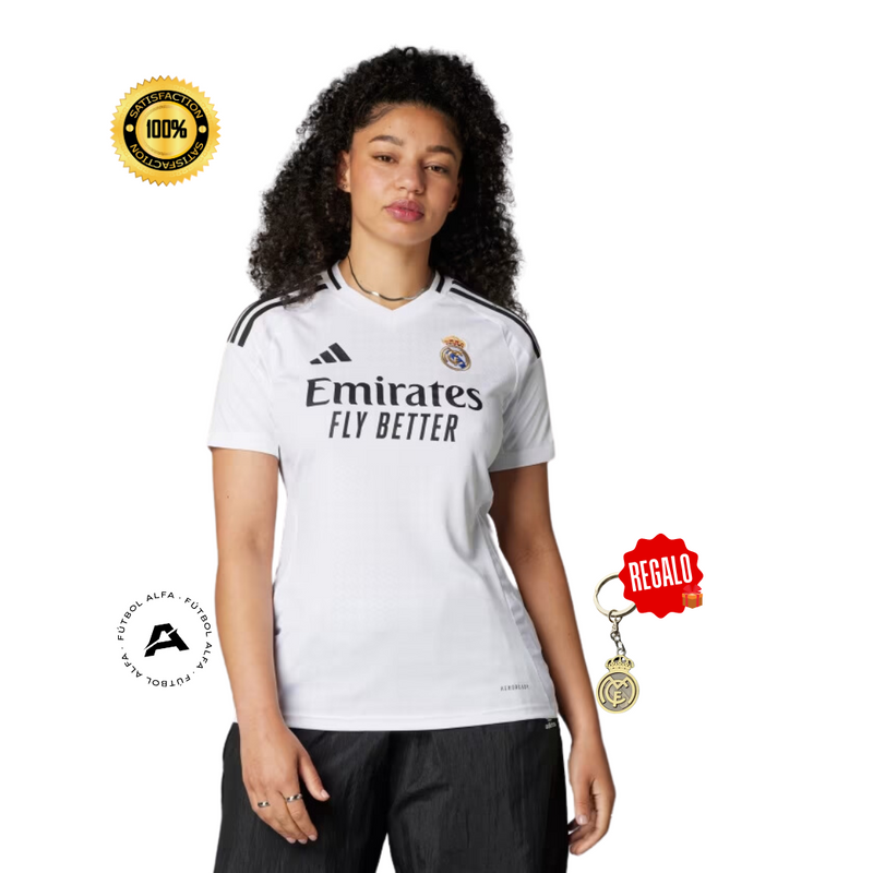 CAMISETA REAL MADRID I 24/25 MUJER