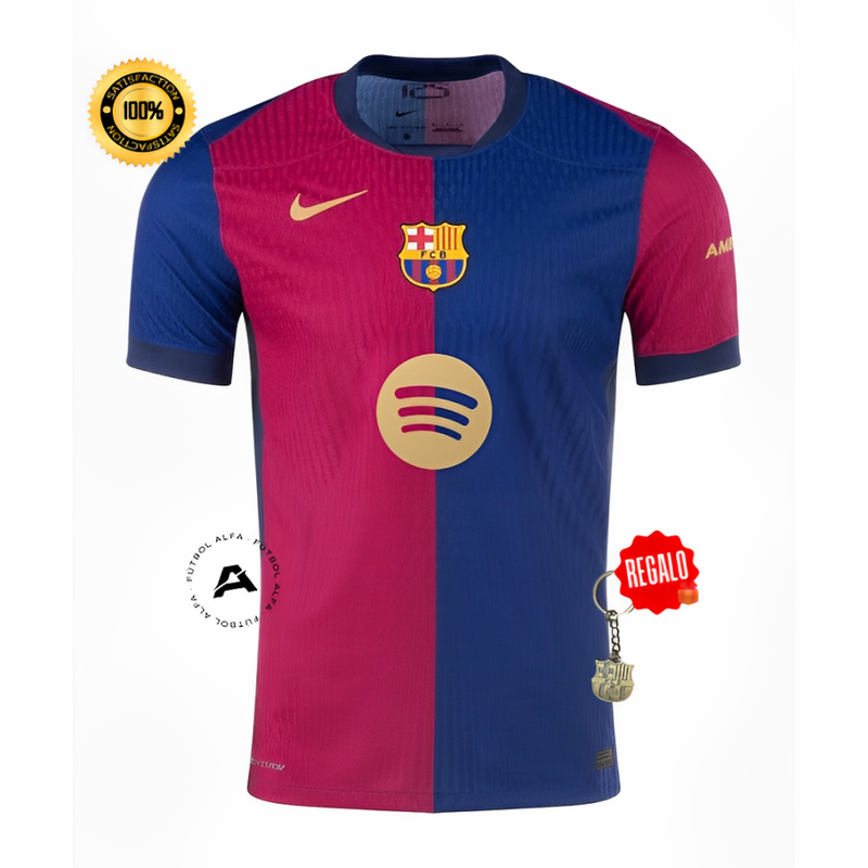 CAMISETA BARCELONA I 24/25 HOMBRE (VERSIÓN JUGADOR)