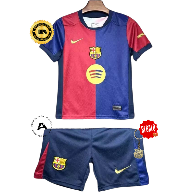 BARCELONA I 24/25 CONJUNTO INFANTIL