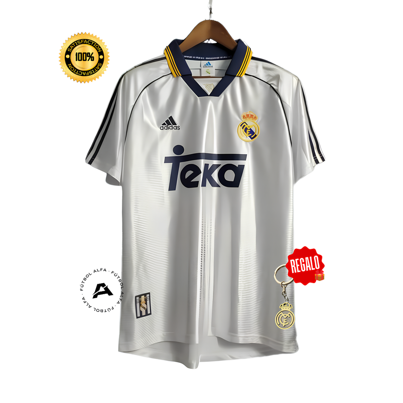 CAMISETA REAL MADRID I 98/00 HOMBRE (RETRO)