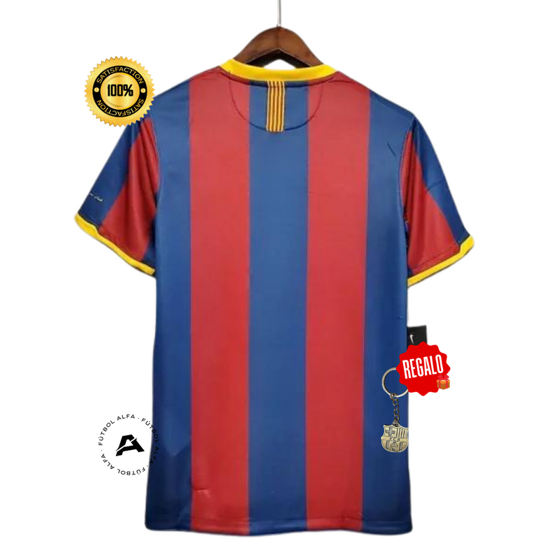 BARCELONA I 10/11 HOMBRE (RETRO) - CHAMPIONS LEAGUE - COM PARCHES