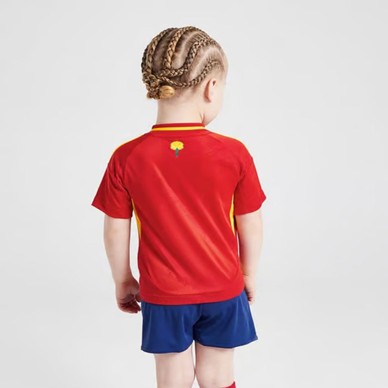 CAMISETA ESPAÑA I EURO 2024 CONJUNTO INFANTIL